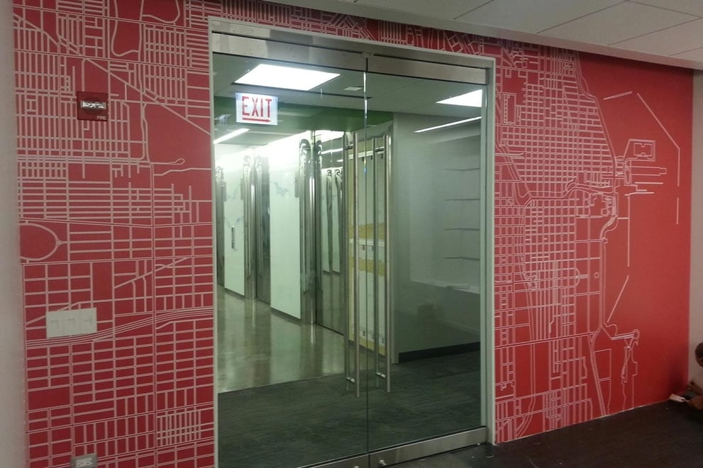 Custom Wallpaper And Mural Printing Services Chicago, IL Cushing